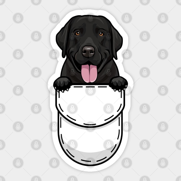 Funny Labrador Retriever Dog Sticker by Pet My Dog